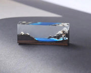 Fake Mountain Resin Epoxy Craft Wood Natural Snow Mountain Dried Flower Resin Decorative Craft Pendant Micro Landscape Making for Jewelry - 2 by Resin Art NZ