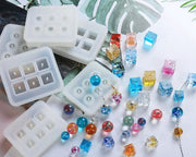 Spherical Bracelet Beads Moulds - #03 by Resin Art NZ