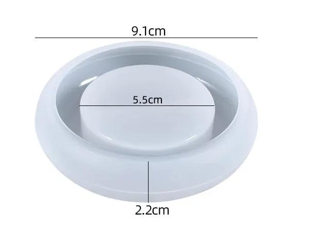 Candle Holder Moulds - Round by Resin Art NZ