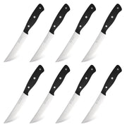 8-Piece 4.5-Inch Steak Knife Set, Carbon Steel Double Bevel, With Eco-Friendly POM Handles And Gift Box - Primary color by China Dropship