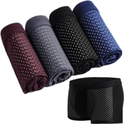 Men's Modal Boxer Shorts — Breathable Mesh Mid-Waist Underwear | Single & 4-Pack by Mead's Supply & Equipment Outfitters limited