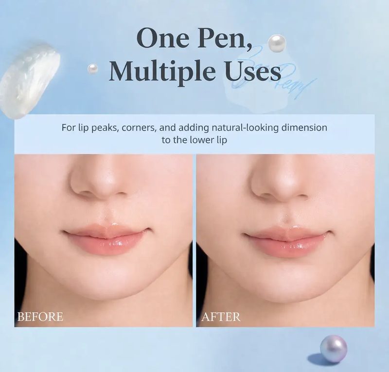Flortte Glass Sea Collection Dual-Ended Highlight & Contour Pen by Poppy Gifts