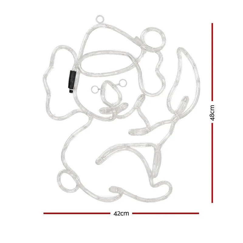 SportZone.co.nz Occasions > Christmas > Outdoor Decorations & Lights Jingle Jollys Christmas Lights LED Koala Xmas Decoration Home 2 Pcs Jingle Jollys Christmas Lights LED Koala Xmas Decoration Home 2 Pcs