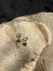 Whetū Moana Gold Huggies by Tahana Jewellery