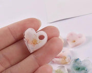 Pendulum Moulds with hole - Heart Sharp - 02 by Resin Art NZ