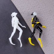 3D Miniature Scuba Diver Resin Filler-Craft Resin Filling Model-Silicone Mold Filler-Diver Micro Landscape Decor-Jewelry Making Supplies by Resin Art NZ