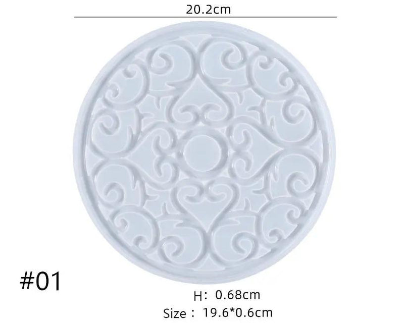 Coaster Moulds - Different Patterns by Resin Art NZ