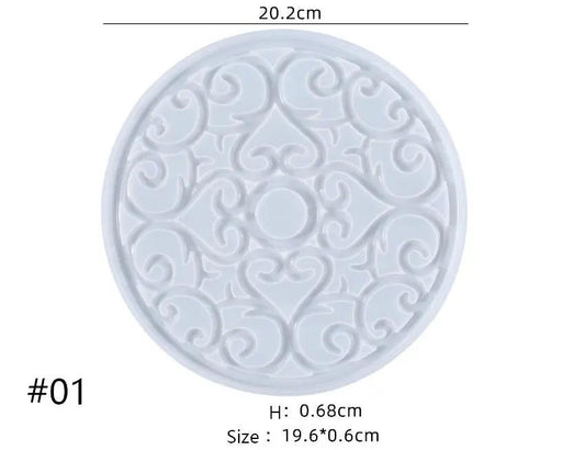 Coaster Moulds - Different Patterns by Resin Art NZ