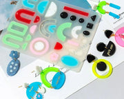 DIY Silicone Resin Moulds Earrings Pendant Epoxy Casting Moulds - 20 by Resin Art NZ