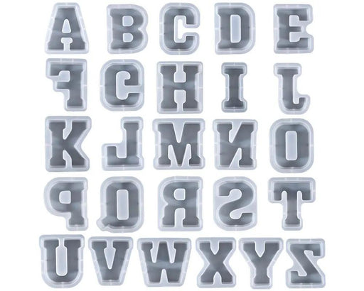 Alphabet Letter Moulds - Individual - Super Large by Resin Art NZ