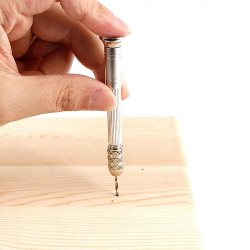 Pin Vise Manual Drill - Include 10pcs Drill Bits by Resin Art NZ