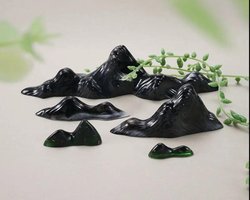 Fake Mountain Epoxy Resin Silicone Moulds Paperweight by Resin Art NZ