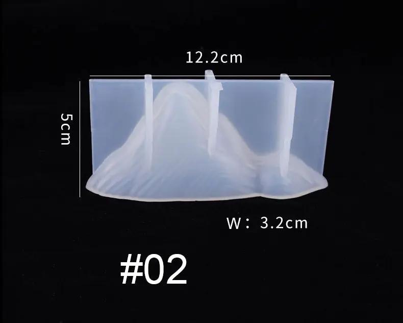 Fake Mountain Epoxy Resin Silicone Moulds Paperweight by Resin Art NZ