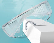 Unisex Safety and Clear Antifog Antiscratch Impact Safety Glasses UV Resistant by Resin Art NZ