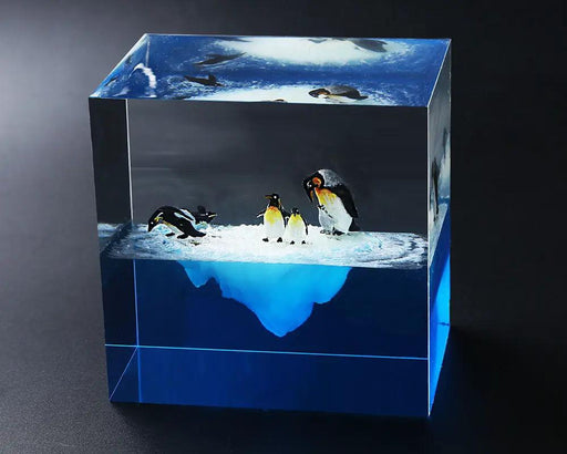 3D Model Resin Mould Decoration Resin Filler Simulated - Penguin by Resin Art NZ