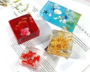 One set of Cube Resin Mould Cube Silicone Moulds Resin Casting Moulds for DIY Craft Making by Resin Art NZ