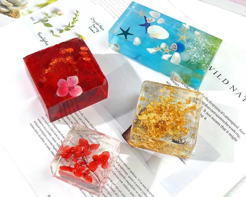 One set of Cube Resin Mould Cube Silicone Moulds Resin Casting Moulds for DIY Craft Making by Resin Art NZ