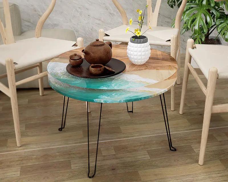 Tap Out Moulds Resin Table Coffee Table Ready to Use Moulds - 02 by Resin Art NZ