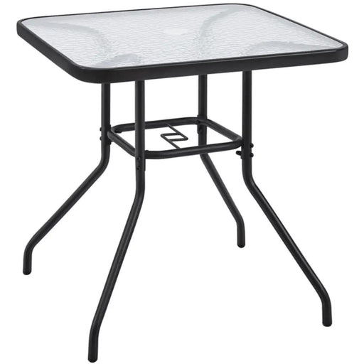 Outdoor Coffee Table Patio Square Bistro Table by Yaheetech