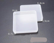 Coaster Moulds - Round/Square/Hexagonal by Resin Art NZ