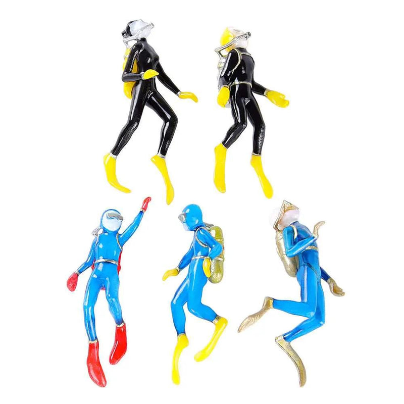 3D Miniature Scuba Diver Resin Filler-Craft Resin Filling Model-Silicone Mold Filler-Diver Micro Landscape Decor-Jewelry Making Supplies by Resin Art NZ