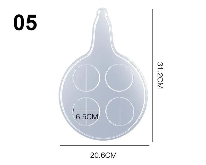 Coaster Moulds Suitable For Wine Glass by Resin Art NZ