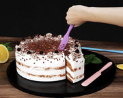 Mixing Spatulas Silicone Mould Reinforced Extended Cream Cake Mixing Scraper - BPA Free, Food Grade Material by Resin Art NZ