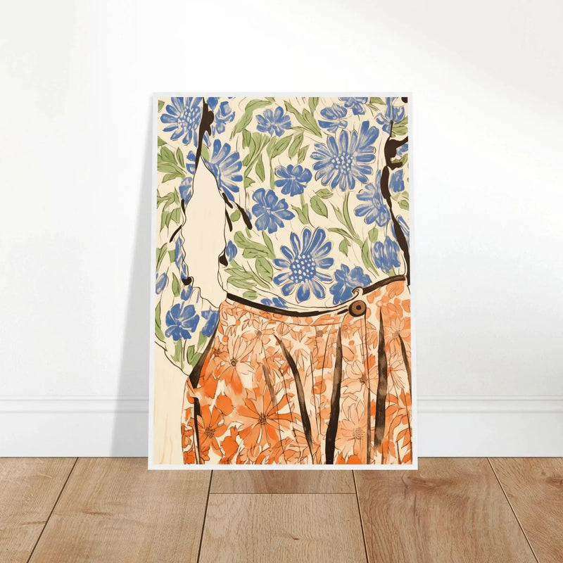 Fashion Floral #4 by Blank Wall Print Shop