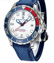 Chrono Edge Waterproof Luminous Watch - 100M Water Resistant with Leather & Steel Strap Options | Men's Timepiece by Mead's Supply & Equipment Outfitters limited