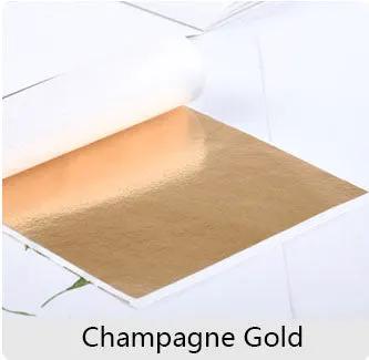 Gold Leaf Sheets for Resin, Gold Foil Flakes Metallic Leaf for Resin Jewelry Making, Nail Art, Slime, and Gilding Crafts by Resin Art NZ