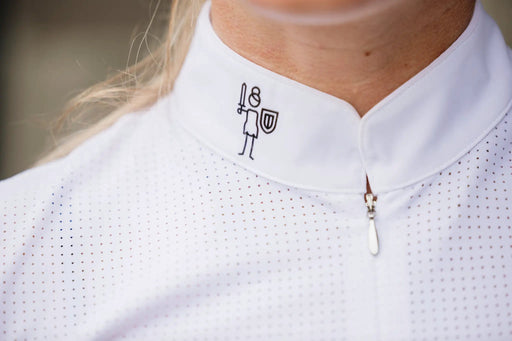 Warden White SS Show Shirt by The Brave Pants Company