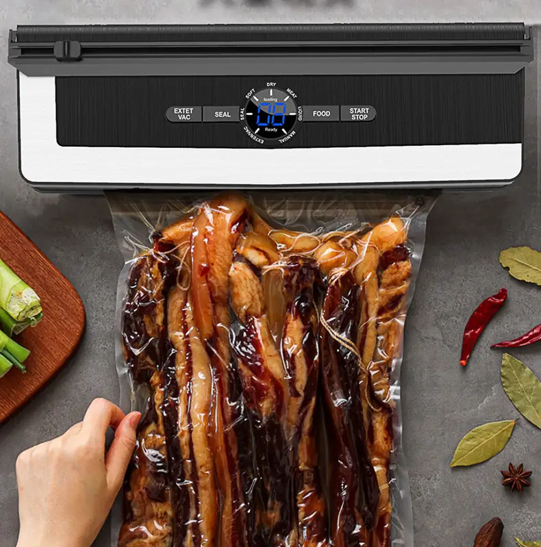 Food Vacuum Sealer Automatic Sealing Machine 70kpa 135w 5mm by dealonline.co.nz