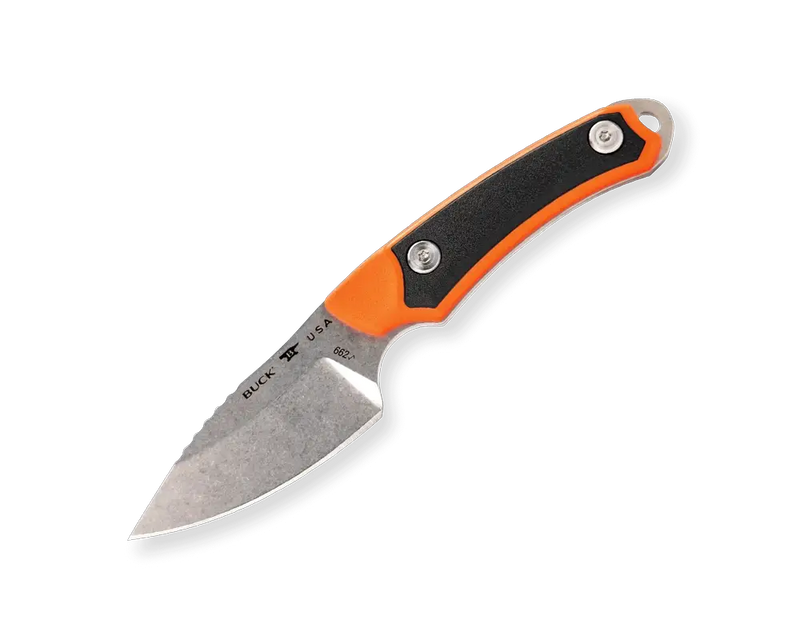 Buck Knives Knives Buck 663 Alpha Guide Select Orange Cerakote Assisted Opening Knife Buck Knives Buck 663 Alpha Guide Select Orange Cerakote Knife