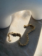 Kōura Here Gold Bracelet by Tahana Jewellery