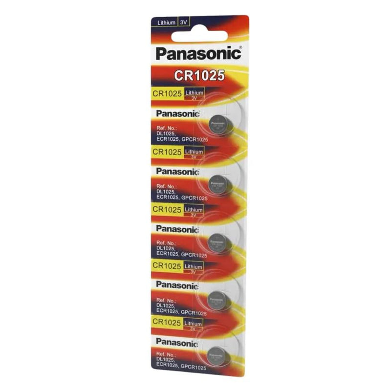 Watch Batteries for Panasonic CR1025 (5 Pack) by That Watch Shop