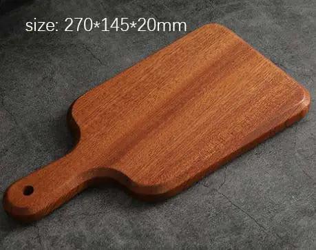 Creative Solid ebony chopping board, wooden kitchen cutting board, multi-functional bread board and serving tray. by Resin Art NZ