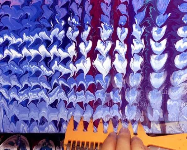 Drawing Comb Comb Swipe Resin Pour Creative Resin Tools by Resin Art NZ