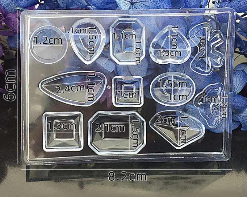 Clear Transparent DIY Silicone Resin Moulds Pendant Epoxy Casting Moulds - 23 by Resin Art NZ