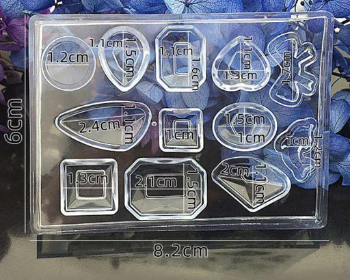 Clear Transparent DIY Silicone Resin Moulds Pendant Epoxy Casting Moulds - 23 by Resin Art NZ