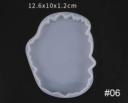 Irregular Coaster Moulds - 08 by Resin Art NZ