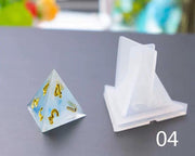 Dice Silicone Resin Casting Moulds Multiple Shapes Polyhedral Dice Moulds for Resin Lovers Table Games DIY Making by Resin Art NZ
