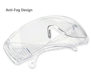 Unisex Safety and Clear Antifog Antiscratch Impact Safety Glasses UV Resistant by Resin Art NZ