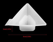 Triangular Cone Moulds Hexagonal Silicone Resin Moulds Super flexible, Super Transparent Clear, Moulds for Casting with Resin, Cement, Candle - 2 by Resin Art NZ