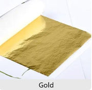 Gold Leaf Sheets for Resin, Gold Foil Flakes Metallic Leaf for Resin Jewelry Making, Nail Art, Slime, and Gilding Crafts by Resin Art NZ