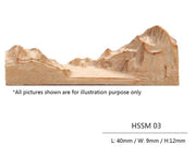 Fake Mountain Resin Epoxy Craft Wood Natural Snow Mountain Dried Flower Resin Decorative Craft Pendant Micro Landscape Making for Jewelry - 2 by Resin Art NZ
