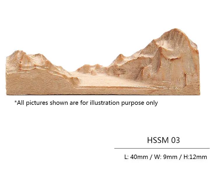 Fake Mountain Resin Epoxy Craft Wood Natural Snow Mountain Dried Flower Resin Decorative Craft Pendant Micro Landscape Making for Jewelry - 2 by Resin Art NZ