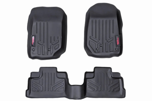Floor Mats 4 Door Jeep Wrangler Unlimited 4WD (2014-2018) by Magwarehouse.com