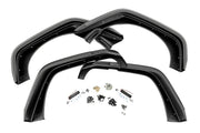 High Clearance LED Flat Fender Flare Kit UV Treated Jeep Wrangler JK (07-18) by Magwarehouse.com