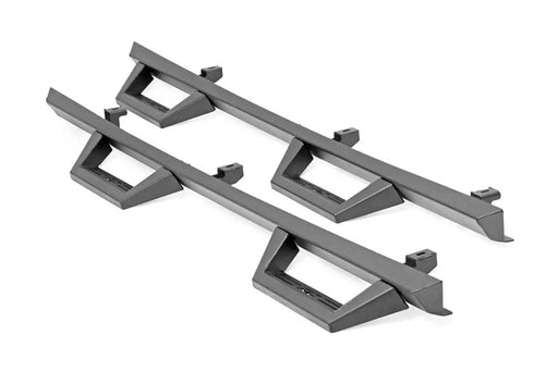 Contoured Drop Steps 4 Door Jeep Wrangler Unlimited 2WD/4WD (2007-2018) by Magwarehouse.com