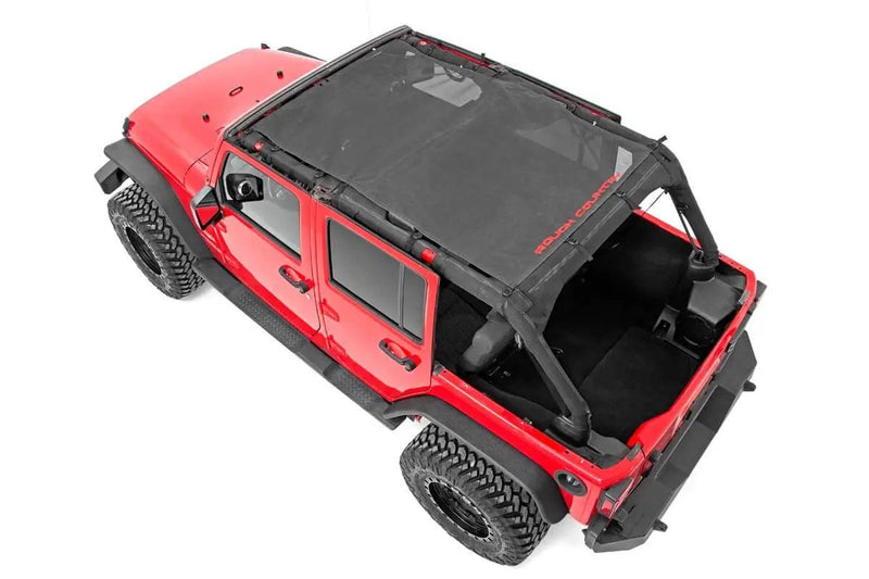 Mesh Bikini Top Plus Jeep Wrangler JK 2WD/4WD (2007-2018) by Magwarehouse.com